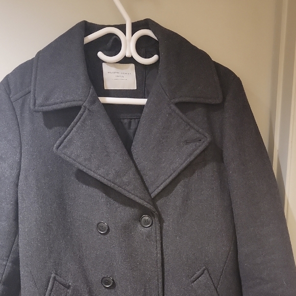 Selected Homme Other - Selected/Homme Identity Charcoal Peacoat for Men